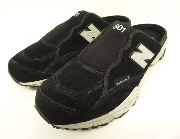 画像: NEW BALANCE 801 "ALL TERRAIN" スウェード スリッポン BLACK (USED) 「Shoes」 入荷しました。