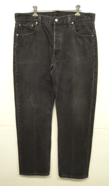 画像: 90'S LEVIS 501 デニム ブラック USA製 W36L30 (VINTAGE) 「Bottoms」 入荷しました。