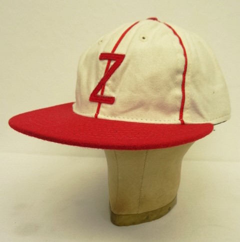 画像: EBBETS FIELD FLANNELS "Z" ウール 6パネル キャップ オフホワイト/レッド USA製 (DEADSTOCK) 「Cap」 入荷しました。