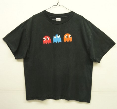 画像: 04'S PACMAN "NAMCO USA OFFICIAL" 半袖 Tシャツ ブラック (VINTAGE) 「T-Shirt」 入荷しました。