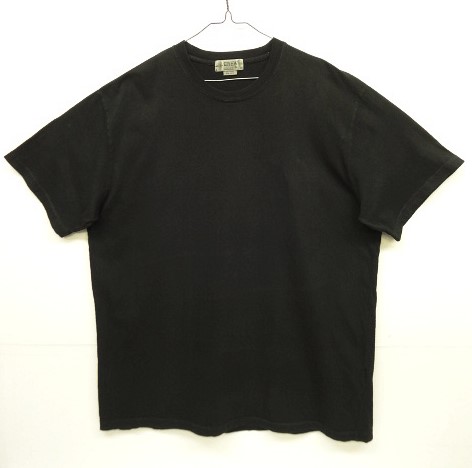 画像: 90'S J.CREW コットン100% 半袖 Tシャツ ブラック USA製 (DEADSTOCK) 「T-Shirt」 入荷しました。