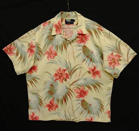 画像: 90'S RALPH LAUREN コットン 半袖 オープンカラーシャツ フローラル USA製 (VINTAGE) 「S/S Shirt」 入荷しました。