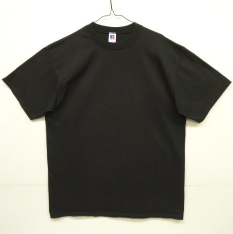 画像: 90'S RUSSELL ATHLETIC コットン100% 半袖 Tシャツ ブラック USA製 (DEADSTOCK) 「T-Shirt」 入荷しました。