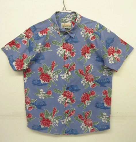 画像: PATALOHA コットン 半袖 アロハシャツ ブルーベース (USED) 「S/S Shirt」 入荷しました。