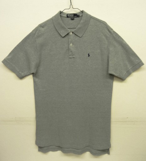 画像: 90'S RALPH LAUREN 半袖 ポロシャツ グレー USA製 (VINTAGE) 「S/S Polo」 入荷しました。