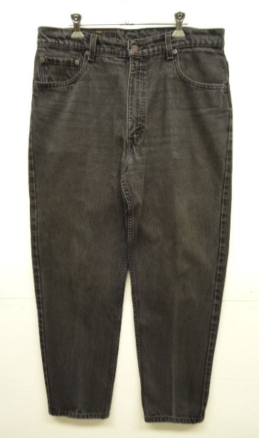 画像: 90'S LEVIS 550 デニム ブラック USA製 W36L30 (VINTAGE) 「Bottoms」 入荷しました。