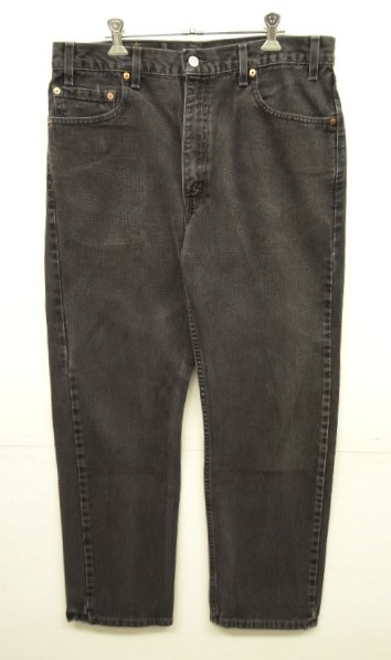 画像: 00'S LEVIS 505 デニム ブラック USA製 W36L30 (VINTAGE) 「Bottoms」 入荷しました。