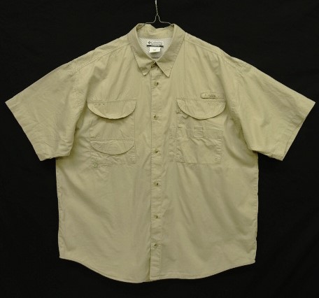 画像: 90'S COLUMBIA "PFG" 半袖 フィッシングシャツ ベージュ (VINTAGE) 「S/S Shirt」 入荷しました。