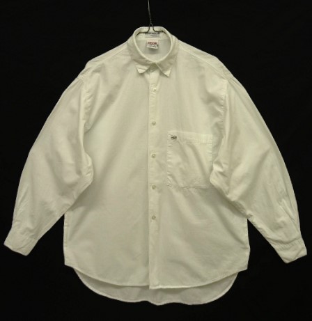 画像: 90'S GEORGES MARCIANO for GUESS ポプリン 長袖 レギュラーカラーシャツ ホワイト (VINTAGE) 「L/S Shirt」 入荷しました。