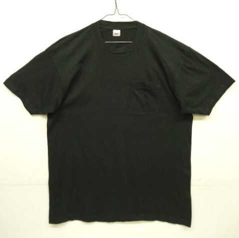 画像: 70'S BVD 耳付きポケット シングルステッチ 半袖 Tシャツ ブラック USA製 (VINTAGE) 「T-Shirt」 入荷しました。