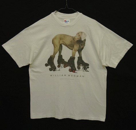 画像: 90'S WILLIAM WEGMAN "ROLLER ROVER" FOTOFOLIO製 半袖 Tシャツ USA製 (VINTAGE) 「T-Shirt」 入荷しました。