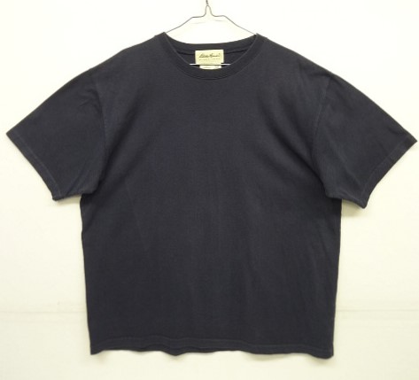 画像: 90'S EDDIE BAUER 半袖 Tシャツ ネイビー カナダ製 (VINTAGE)「T-Shirt」 入荷しました。