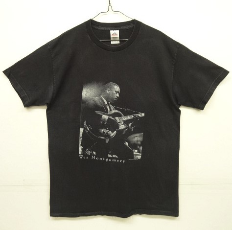 画像: 90'S WES MONTGOMERY "GEAR INC" Tシャツ ブラック (VINTAGE) 「T-Shirt」 入荷しました。