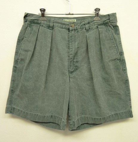 画像: 90'S BANANA REPUBLIC 旧タグ ツープリーツ ショーツ カーキ (VINTAGE) 「Shorts」 入荷しました。