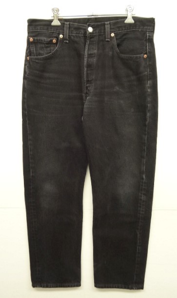 画像: 00'S LEVIS 501 デニム ブラック USA製 W34L30 (VINTAGE) 「Bottoms」 入荷しました。