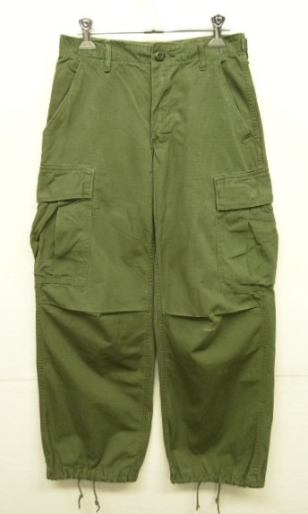 画像: 60'S アメリカ軍 US ARMY "JUNGLE FATIGUE" カーゴパンツ XS-SHORT (VINTAGE) 「Bottoms」 入荷しました。