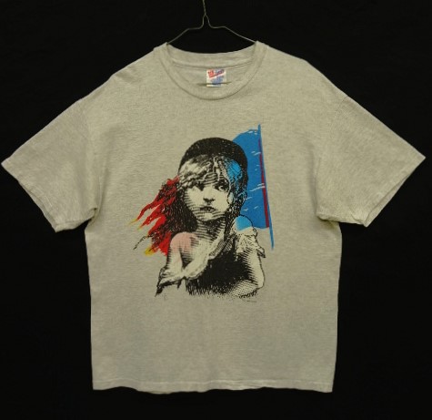 画像: 80'S LES MISERABLES シングルステッチ 両面プリント 半袖 Tシャツ グレー USA製 (VINTAGE) 「T-Shirt」 入荷しました。