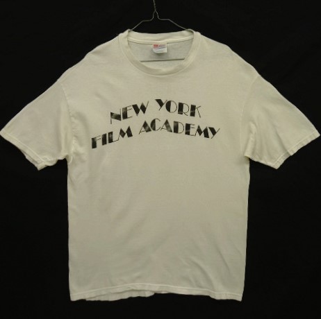 画像: 90'S NEWYORK FILM ACADEMY 両面プリント オフィシャル Tシャツ ホワイト (VINTAGE) 「T-Shirt」 入荷しました。