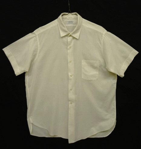 画像: 60'S VAN HEUSEN マチ付き 半袖 シャツ ホワイト (VINTAGE) 「S/S Shirt」 入荷しました。