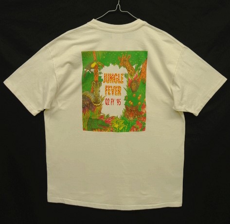 画像: 90'S DELL "JUNGLE FEVER" 両面プリント シングルステッチ 半袖 Tシャツ ナチュラル USA製 (DEADSTOCK) 「T-Shirt」 入荷しました。