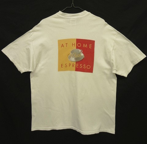 画像: 90'S STARBUCKS COFFEE 両面プリント シングルステッチ 半袖 Tシャツ ホワイト (VINTAGE) 「T-Shirt」 入荷しました。