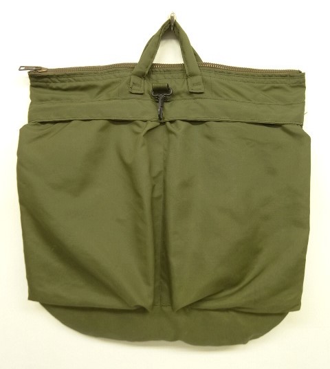 画像: 80'S アメリカ軍 USAF フライヤーズ ヘルメットバッグ ACMEブラスジップ (VINTAGE) 「Bag」 入荷しました。