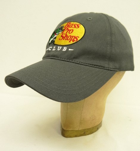 画像: BASS PRO SHOPS コットン ベースボールキャップ チャコール (USED) 「Cap」 入荷しました。