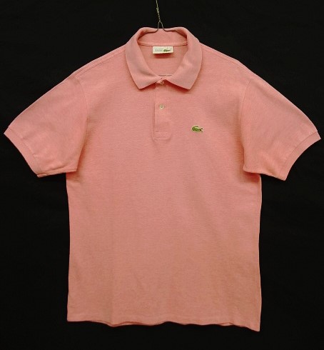 画像: 80'S CHEMISE LACOSTE ポロシャツ ピンクヘザー フランス製 (VINTAGE) 「S/S Polo」 入荷しました。