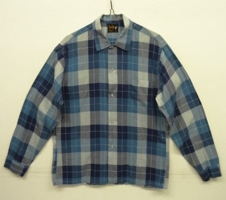 画像: 60'S ESSLEY コットン 長袖 ボックスシャツ チェック柄 (VINTAGE) 「L/S Shirt」 入荷しました。