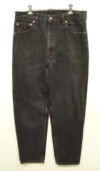 画像: 90'S LEVIS 550 デニム ブラック USA製 W36L30 (VINTAGE) 「Bottoms」 入荷しました。