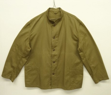 画像: 60'S チェコ軍 スタンドカラー ワークジャケット カーキ (DEADSTOCK) 「Jacket」 入荷しました。