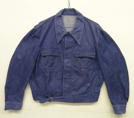 画像: 70'S イタリア軍 デニム ジャケット インディゴ (VINTAGE) 「Jacket」 入荷しました。