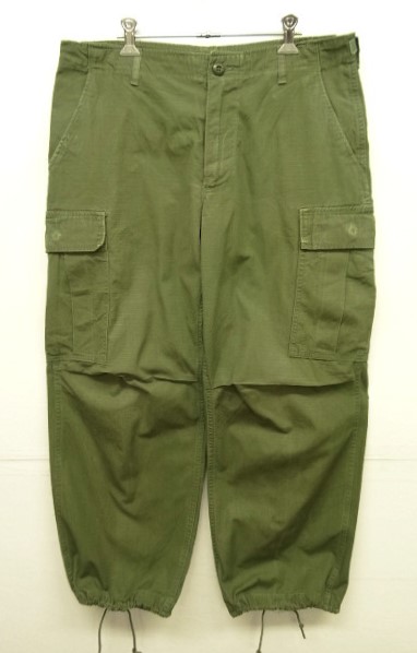 画像: 60'S アメリカ軍 US ARMY "JUNGLE FATIGUE" カーゴパンツ M-SHORT (VINTAGE) 「Bottoms」 入荷しました。