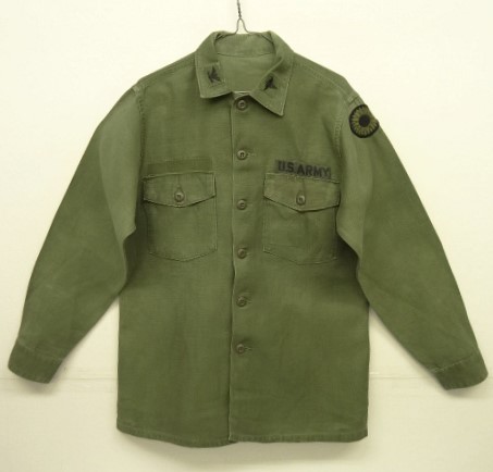 画像: 60'S アメリカ軍 US ARMY "OG107" コットンサテン ユーティリティシャツ (VINTAGE) 「L/S Shirt」 入荷しました。