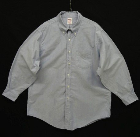 画像: 90'S BROOKS BROTHERS オックスフォード BDシャツ ブルー USA製 (VINTAGE) 「L/S Shirt」 入荷しました。