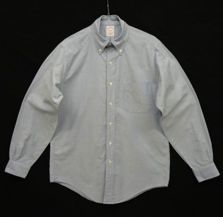 画像: 90'S BROOKS BROTHERS オックスフォード BDシャツ ブルー USA製 (VINTAGE) 「L/S Shirt」 入荷しました。