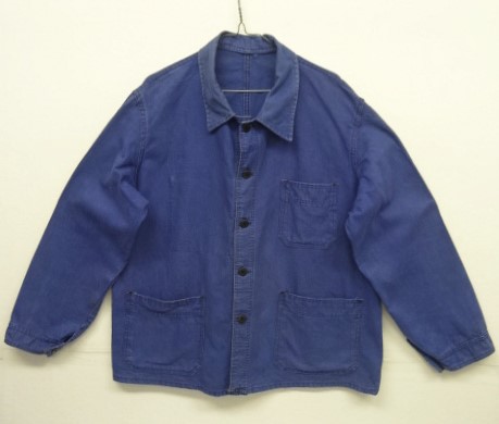 画像: 70'S フレンチワーク ワークジャケット カバーオール フランス製 (VINTAGE) 「Jacket」 入荷しました。