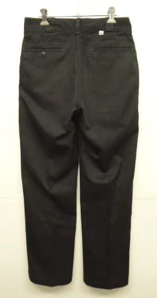 画像: 80'S DICKIES 874 チビタグ ワークパンツ ブラック W30L32 USA製 (VINTAGE) 「Bottoms」 入荷しました。