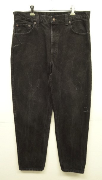 画像: 90'S LEVIS 550 デニム ブラック USA製 W36L30 (VINTAGE) 「Bottoms」 入荷しました。