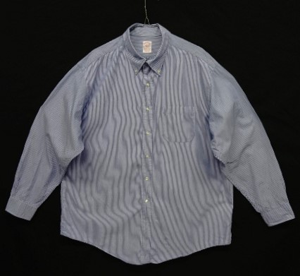 画像: 90'S BROOKS BROTHERS "MAKERS" ポプリン BDシャツ ストライプ USA製 (VINTAGE) 「L/S Shirt」 入荷しました。