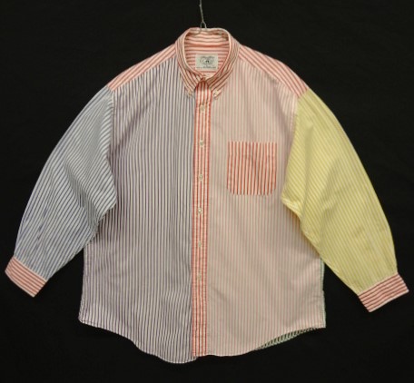 画像: 90'S BROOKS BROTHERS "FUN SHIRTS" ポプリン BDシャツ クレイジーパターンストライプ USA製 (VINTAGE) 「L/S Shirt」 入荷しました。