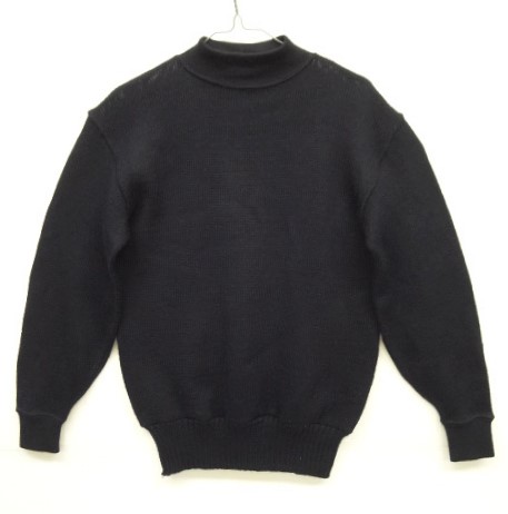 画像: 60'S アメリカ軍 US NAVY ウール モックネック ゴブセーター DK NAVY (VINTAGE) 「Knit」 入荷しました。