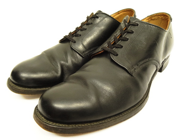 画像: 60'S J.E.McELWAIN SHOE CO レザーソール サービスシューズ ブラック (VINTAGE) 「Shoes」 入荷しました。