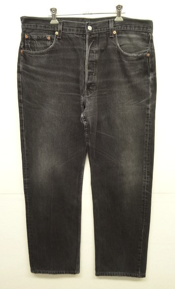 画像: 90'S LEVIS 501 デニム BLACK USA製 W38L32 (VINTAGE) 「Bottoms」 入荷しました。