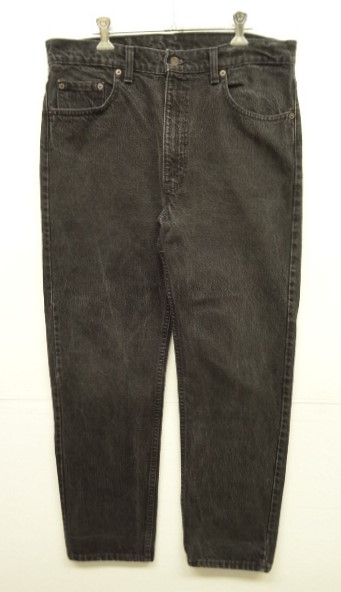 画像: 90'S LEVIS 505 デニム ブラック USA製 W36L30 (VINTAGE) 「Bottoms」 入荷しました。