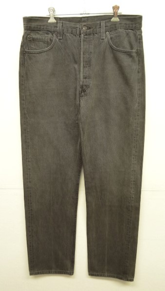 画像: 90'S LEVIS 501 デニム BLACK USA製 W36L32 (VINTAGE) 「Bottoms」 入荷しました。