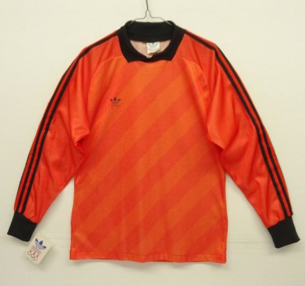 画像: 80'S ADIDAS "OFFCIAL US OLYMPIC TEAM" ゲームシャツ オレンジ/シャドーストライプ USA製 (DEADSTOCK) 「L/S Shirt」 入荷しました。