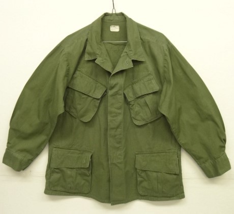 画像: 70'S アメリカ軍 US ARMY "JUNGLE FATIGUE" リップストップ ファティーグジャケット M-SHORT (VINTAGE) 「Jacket」 入荷しました。