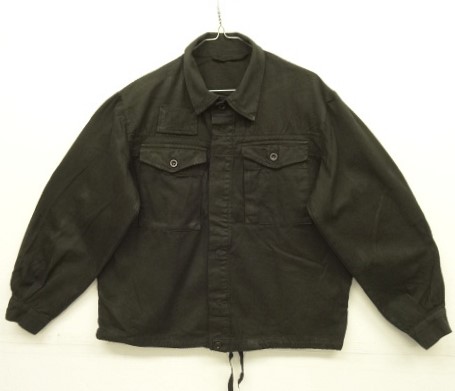 画像: 80'S チェコ軍 胸ポケット付き コットン ワークジャケット ブラック (VINTAGE) 「Jacket」 入荷しました。