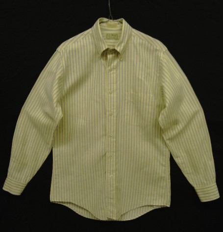 画像: 80'S LL Bean オックスフォード 長袖 BDシャツ ストライプ USA製 (VINTAGE) 「L/S Shirt」 入荷しました。